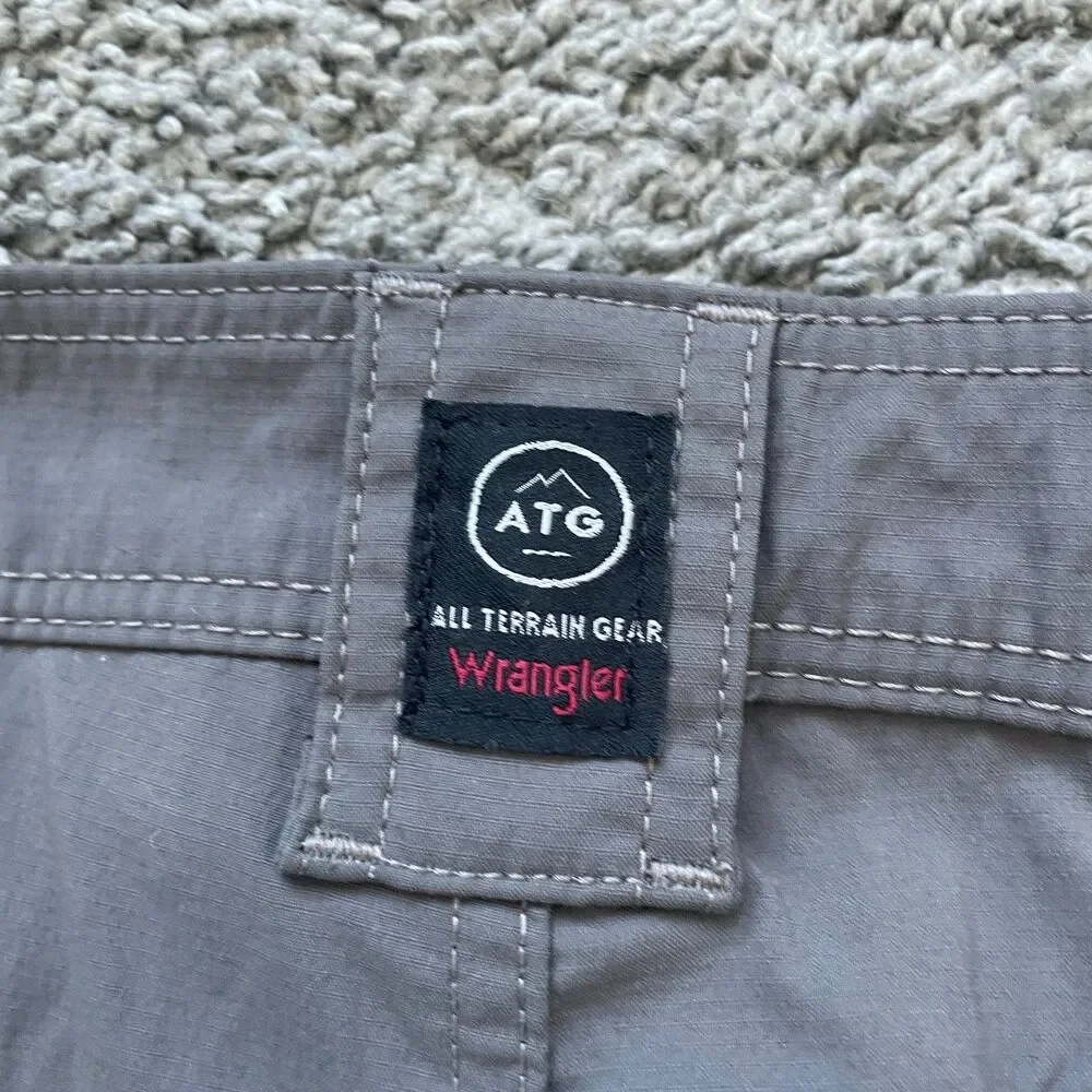 Wranger ATG All Terrain Gear Pants Mens 32x32 Hiking Stretch Nylon Travel